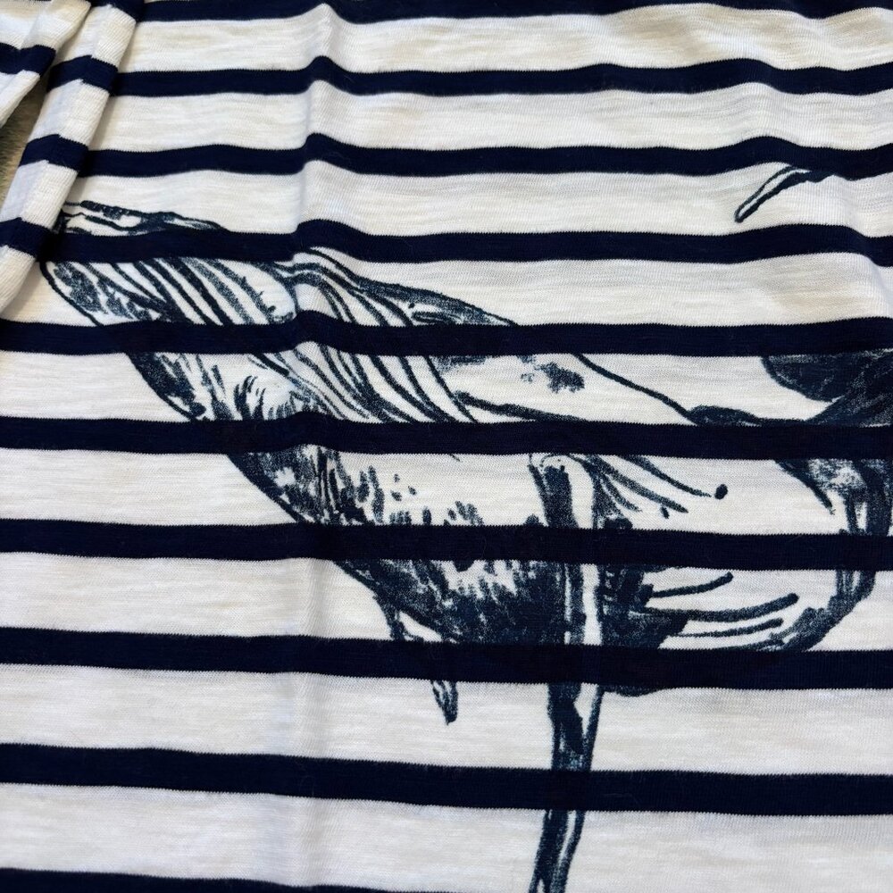 J. Crew stripe boatneck with Whale detail S - Picture 3 of 7